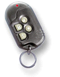 A key fob enabling you to active and deactivate your alarm