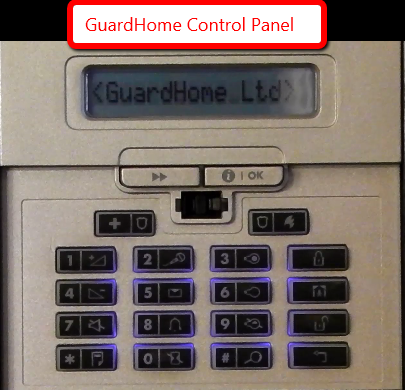 GuardHome Control Panel